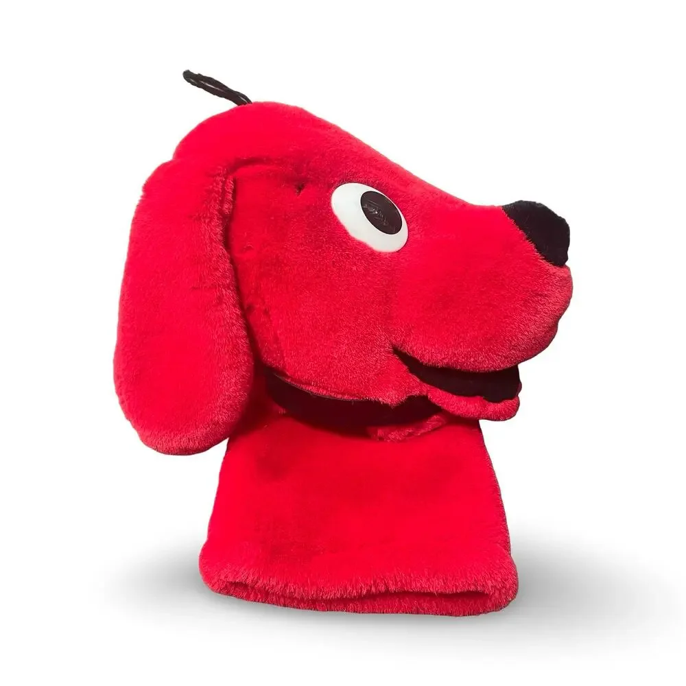 Dakin Clifford The Big Red Dog Vintage 1990 Hand Puppet Plush Scholastic 1963